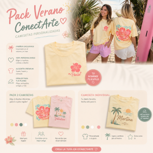Camisetas personalizadas Verano- ConectArte